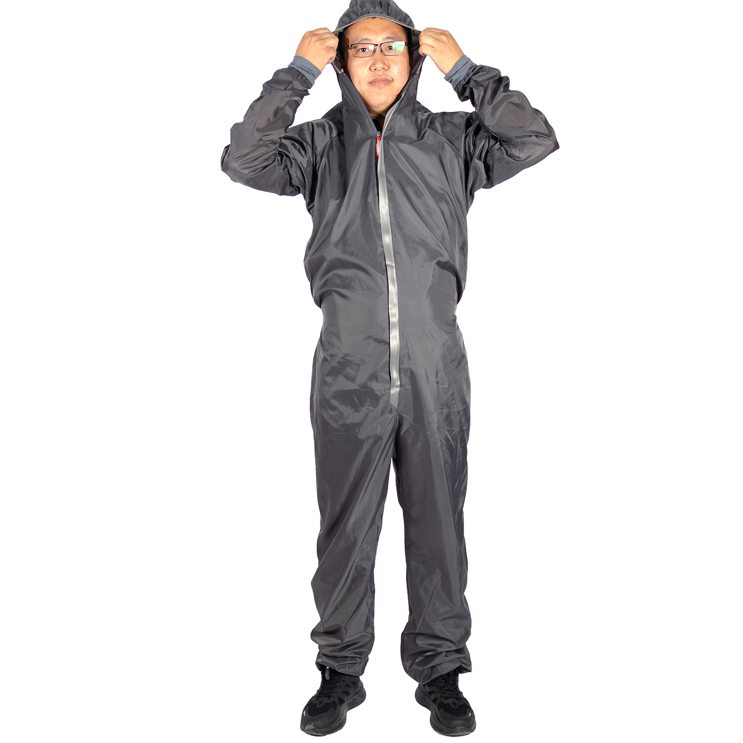 ESD Antistatic Spray Overalls Men Hooded Dust-proof Anti-Static Paint Overalls Spray Suit Painters Customize Work Wear Coverall